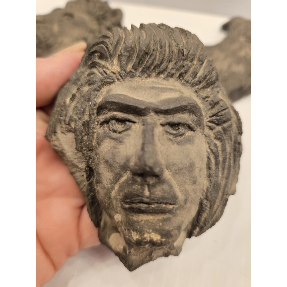 3 Funky Hand Made Decorative Thingys, Eagle, Man, Lion, Geocashing Treasures - Picture 7 of 16